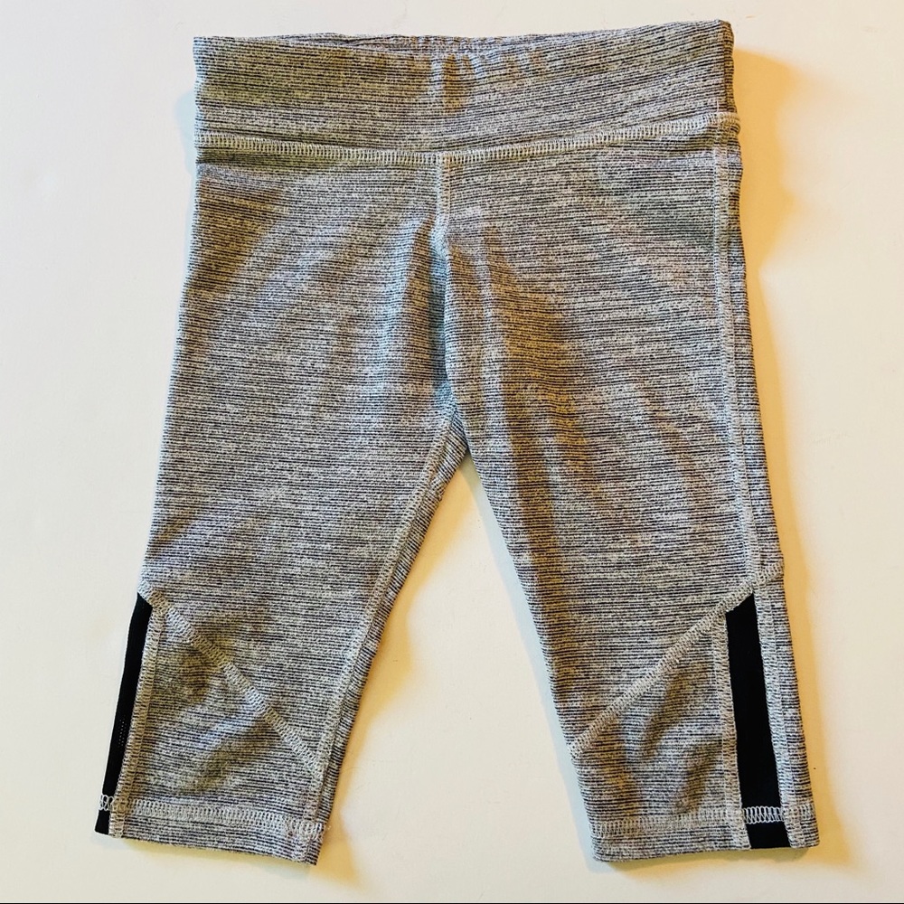 Champion Girls Heather Gray Sport Leggings 4/5 EUC